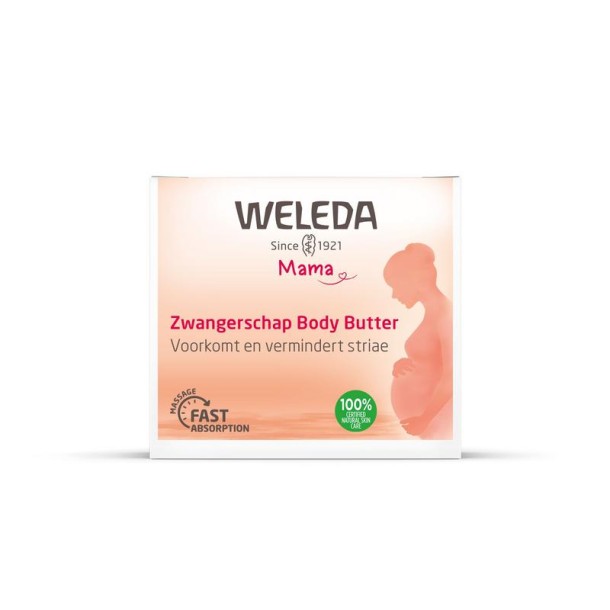 Weleda  Mama Body butter zwangerschap  150 Milliliter