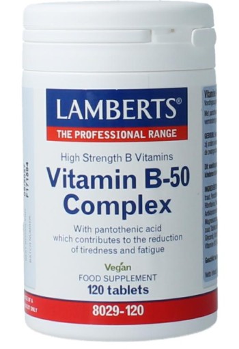 Lamberts Vitamine B50 complex (120 Tabletten)