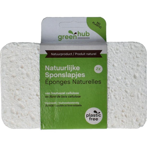 Greenhub Sponslapjes (2 Stuks)
