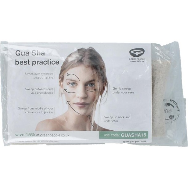 Green People Branded jade gua sha (80 Gram)