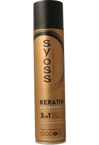 Syoss Hairspray keratin 300 Milliliter