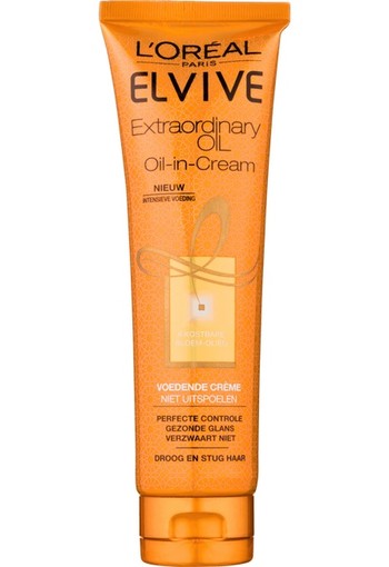 LOREAL PARIS ELVIVE EXTRAORDINARY OIL-IN-CREAM HAARCREME TUBE 150ML