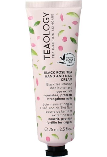 Teaology Black rose tea hand & nail cream (75 Milliliter)