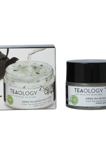 Teaology Green tea detox face scrub (50 Milliliter)