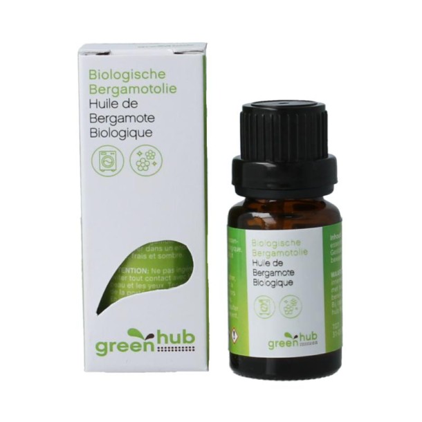 Greenhub Bergamot etherische olie bio (10 Milliliter)