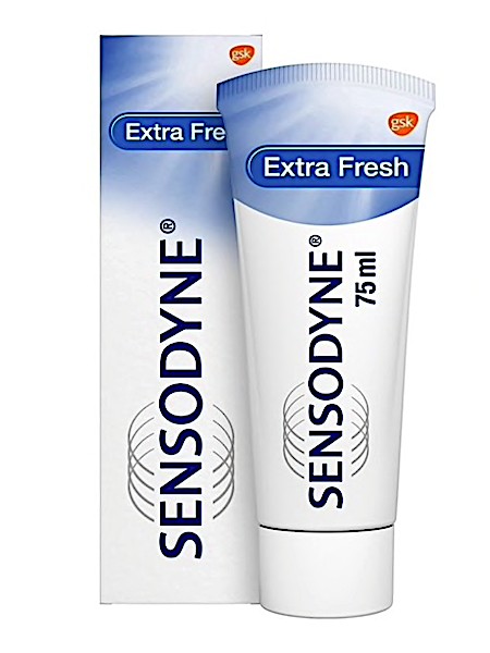 Sensodyne Extra Fresh Tandpasta  gel75 ml  3 stuks voor € 10,00