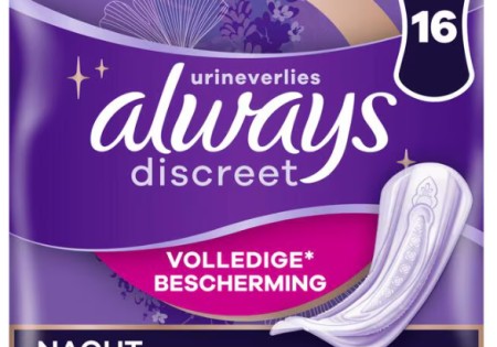 Always Discreet Incontinentieverband Nacht 16 stuks