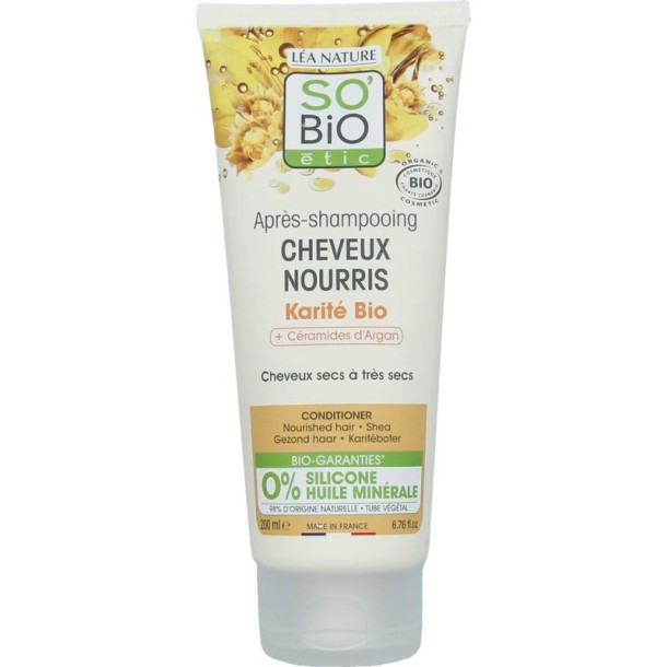 So Bio Etic Conditioner shea argan ceramids (200 Milliliter)