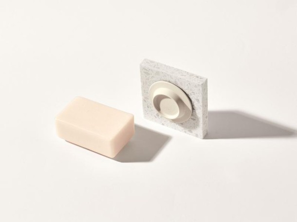 Soapi Magnetische zeephouder off white (1 Stuks)