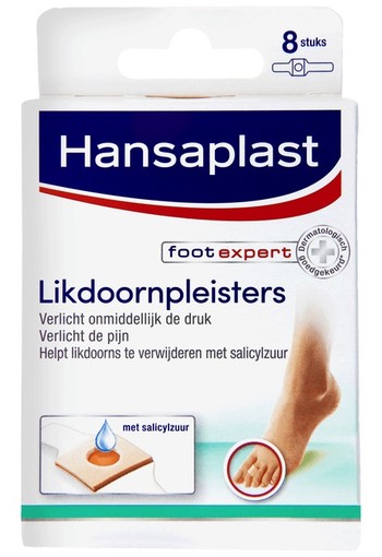 Hansaplast Foot Expert Likdoornpleisters 8 stuks