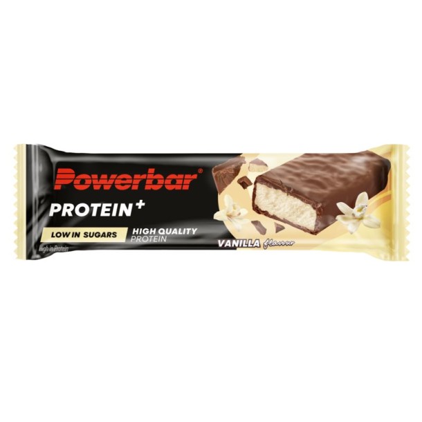 Powerbar Protein+ bar low sugar vanilla (35 Gram)