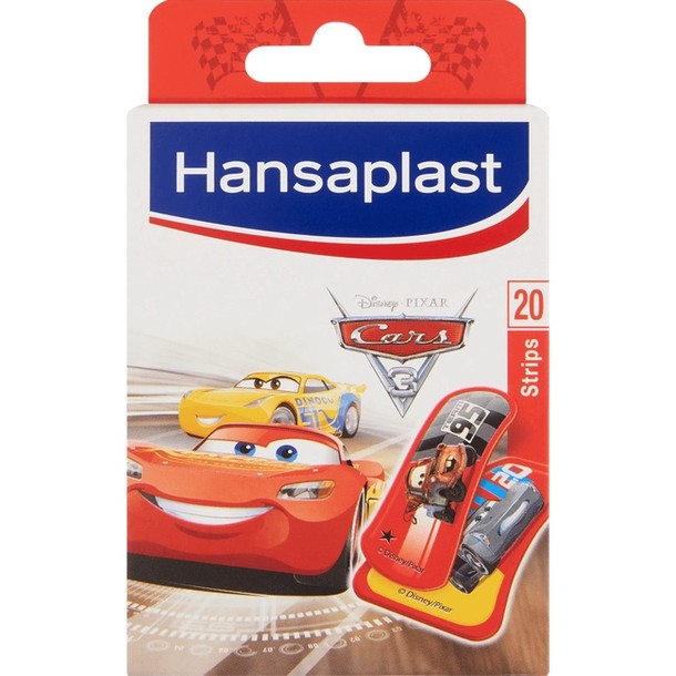 Hansaplast Cars Pleisters 20 stuks