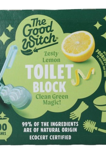 The Good Witch WC-blokje citroen gember (1 Stuks)