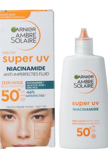Ambre Solaire Fluid niacinamide super UV SPF50+ (40 Milliliter)