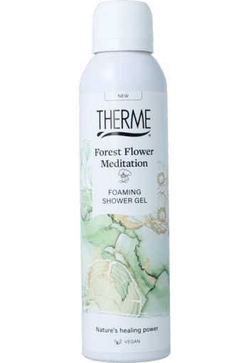 Therme Forest flower meditation foam shower gel (200 Milliliter)