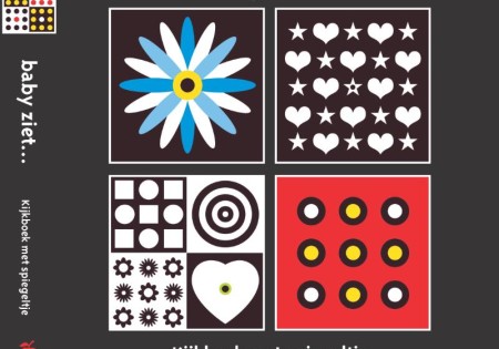 Kartonboek: Baby ziet: Kijkboek met spiegeltje. 0-6 mnd. 