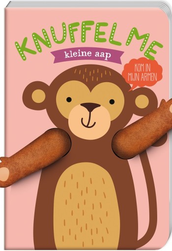 Kartonboek: Knuffel me kleine aap. 1+