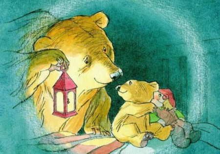 Prentenboek: Welterusten, kleine beer. 2+
