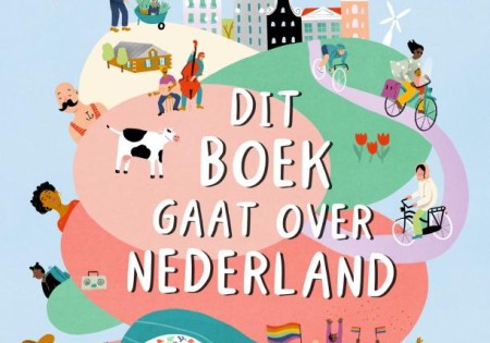 Kartonboek: Dit boek gaat over Nederland. 4+