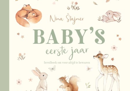 Prentenboek: Baby's eerste jaar. Invulboek.