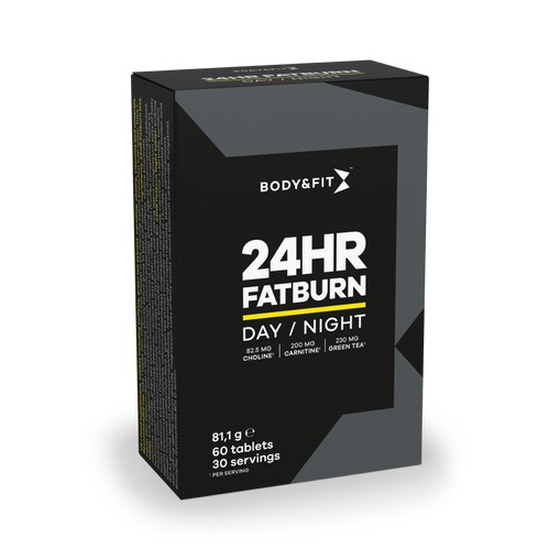 Body & Fit 24HR Fatburn Voedingssupplement 60 tabletten