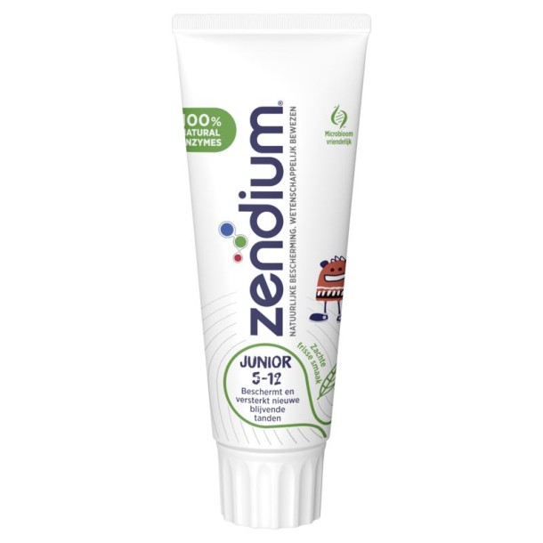 Zendium Tandpasta junior 5-12 jaar 75 Milliliter