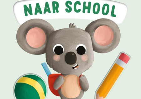 Kartonboek: Naar school - stap voor stap