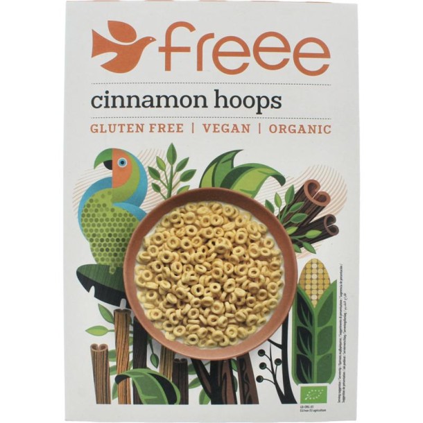Doves Farm Glutenfree cinnamon hoops bio (300 Gram)