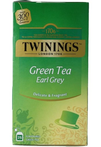 Twinings Earl grey (25 Zakjes)