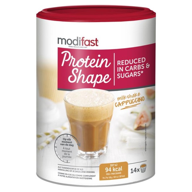 Modifast Protein shape milkshake cappuccino (420 Gram)