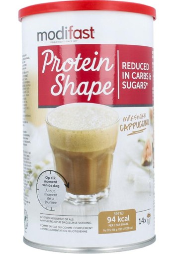 Modifast Protein shape milkshake cappuccino (420 Gram)