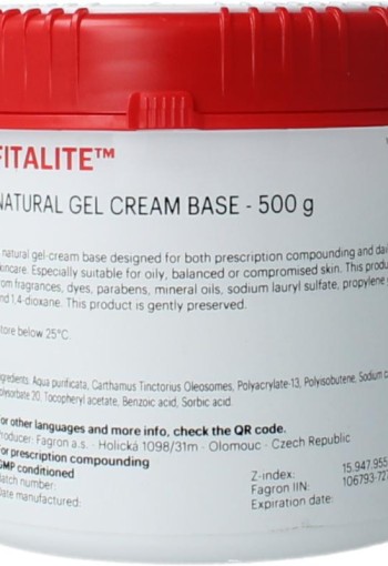 Fagron Fitalite gel creme (500 Gram)