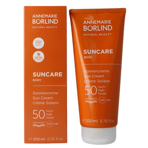 Borlind Body suncare creme SPF50 (200 Milliliter)