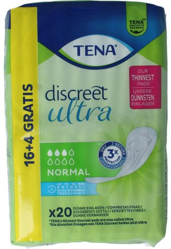 Tena Discreet ultra pads (20 Stuks)