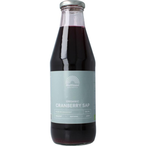 Mattisson Cranberrysap bio (750 Milliliter)