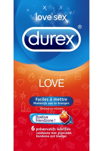 Durex Love Condooms 6 stuks