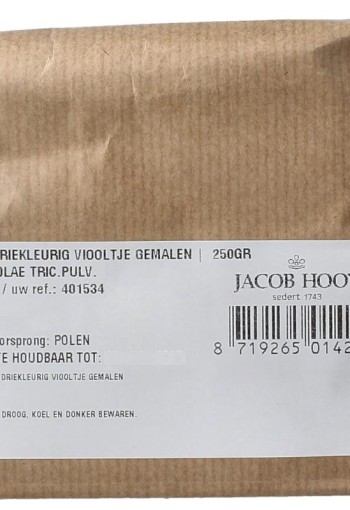 Jacob Hooy Driekleurig viooltje gemalen (250 Gram)