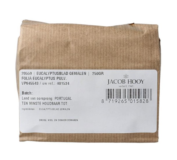 Jacob Hooy Eucalyptusblad gemalen (250 Gram)