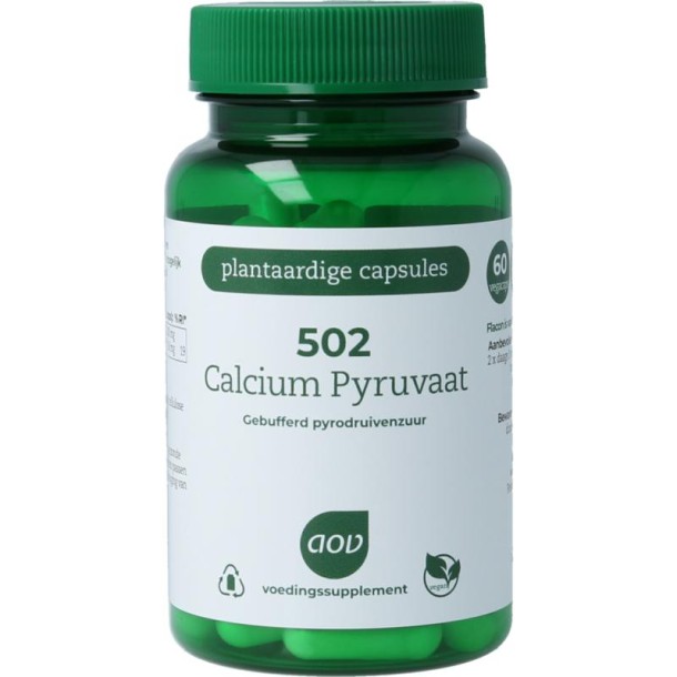 AOV 502 Calcium pyruvaat (60 Vegetarische capsules)