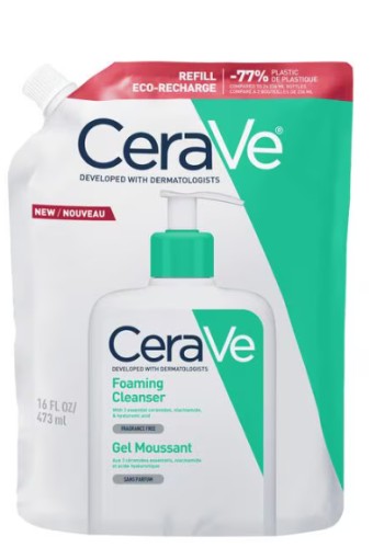 CeraVe Schuimende Reinigingsgel Navulling 473 ML