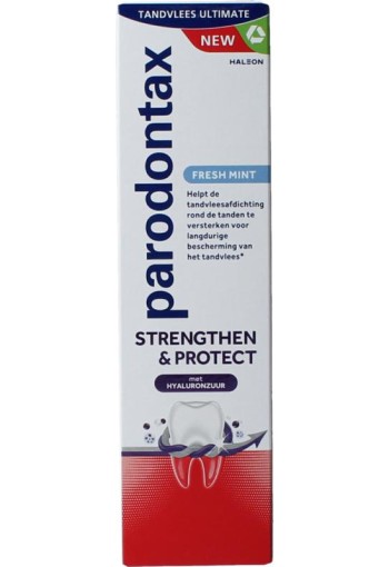 Parodontax Tandpasta strength & protect freshmint (75 Milliliter)