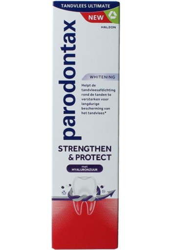 Parodontax Tandpasta strengthen & protect whitening (75 Milliliter)