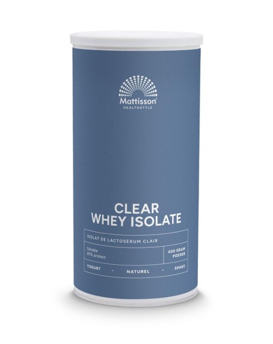 Mattisson Clear whey isolate (400 Gram)