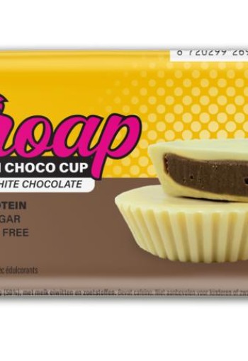 Stroap Protein choco cup coffee white chocolate (42 Gram)