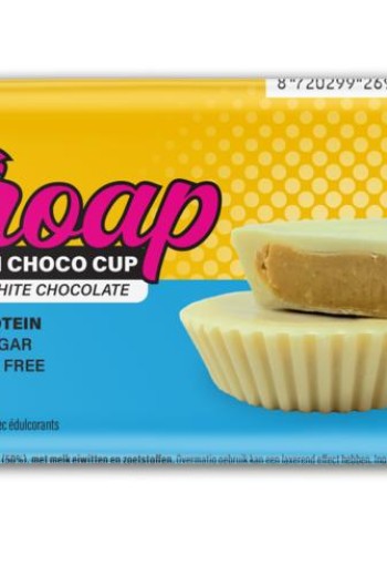 Stroap Protein choco cup peanut white chocolate (42 Gram)