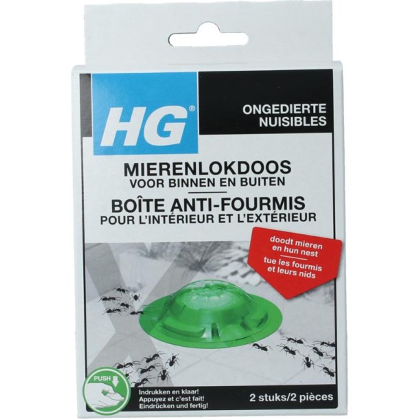 HG HG X mierenlokdoos binnen en buiten (2 Stuks)
