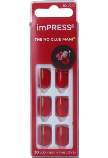 Kiss Impress color reddy or not (1 Set)