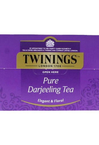 Twinings Darjeeling thee (25 Zakjes)