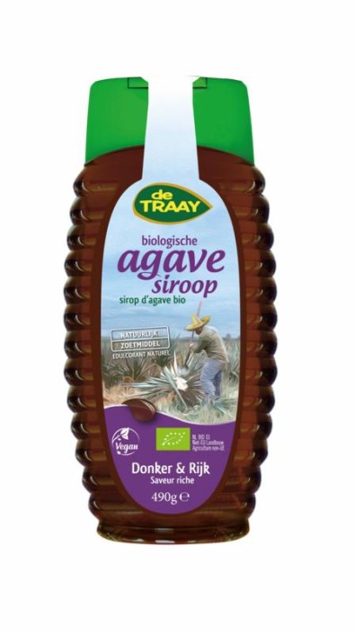 Traay Agavesiroop donker en rijk bio (490 Gram)