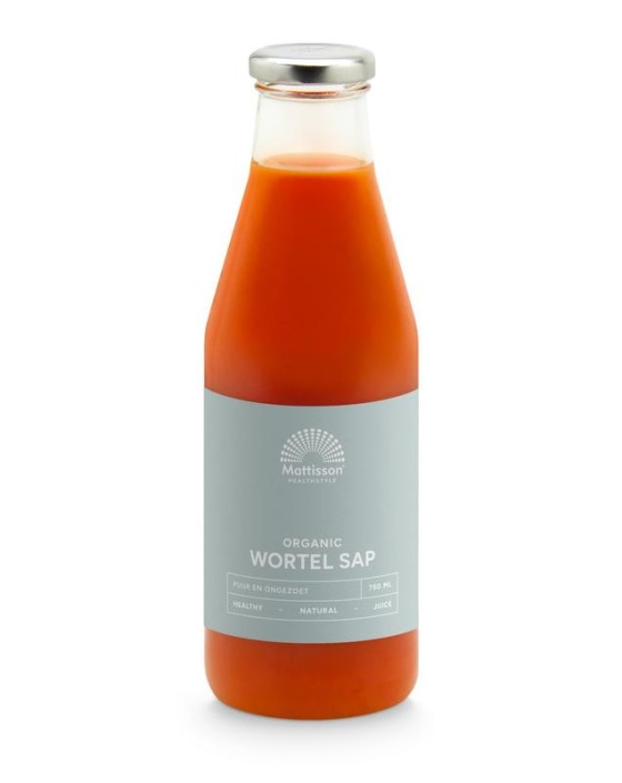 Mattisson Wortelsap bio (750 Milliliter)